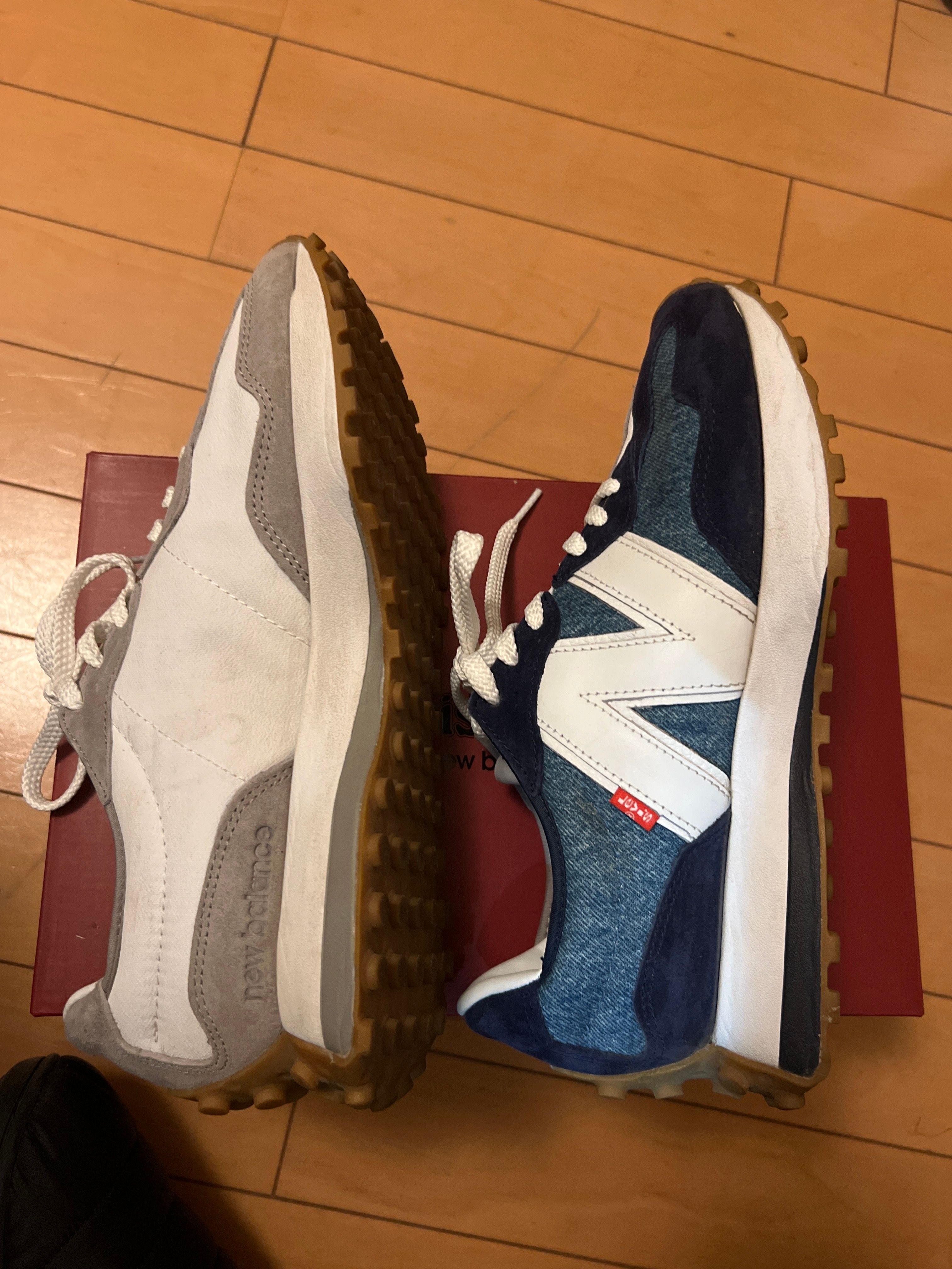 Levi's × New Balance 327 "Navy/White"