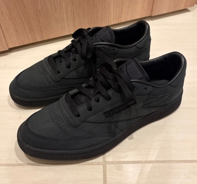 JJJJound × Reebok Club C Nubuk "Black"