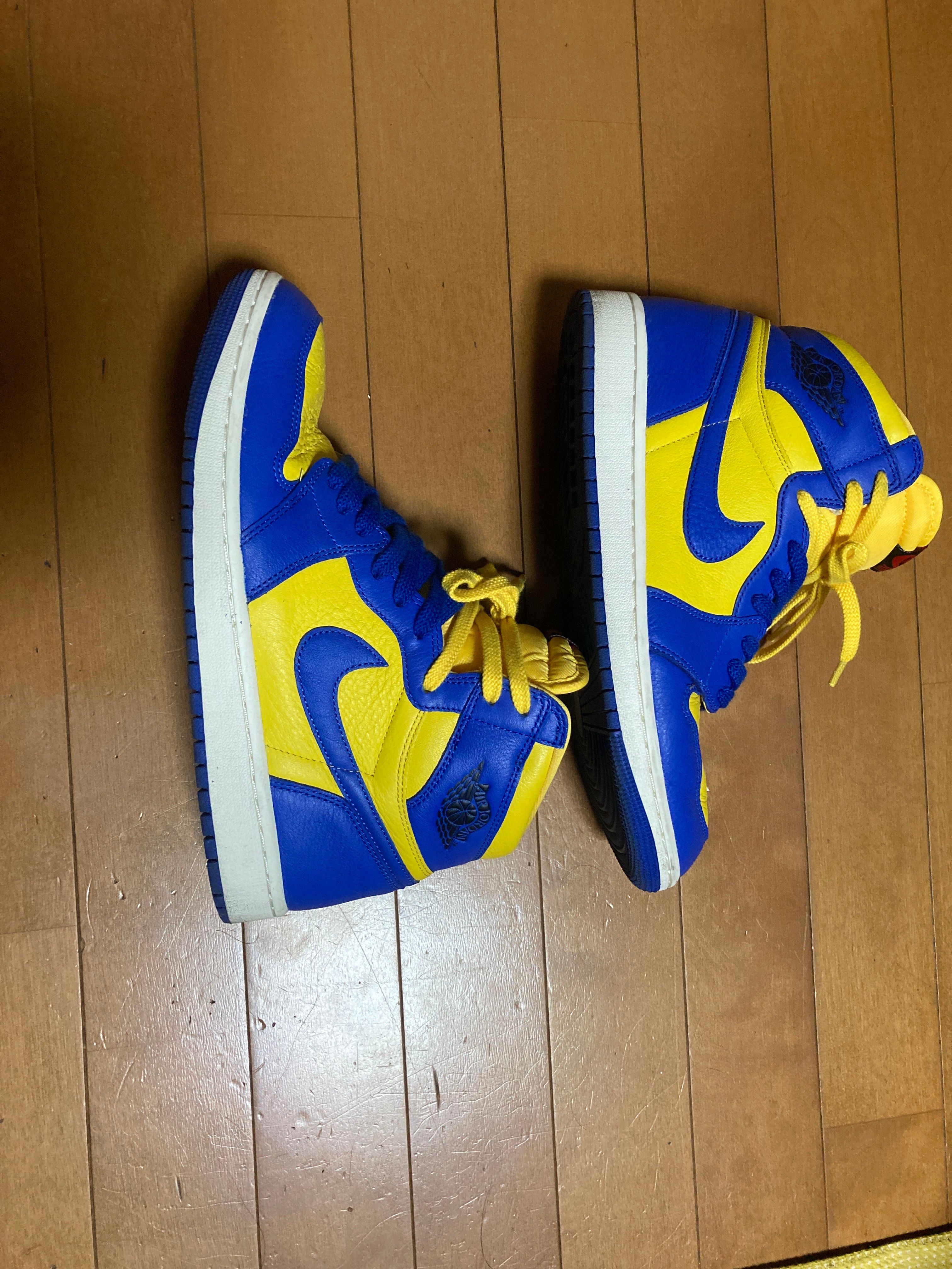 Nike Women's Air Jordan 1 High OG "Game Royal and Varsity Maize"