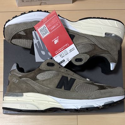 JJJJound × New Balance 993 "Mushroom/White"