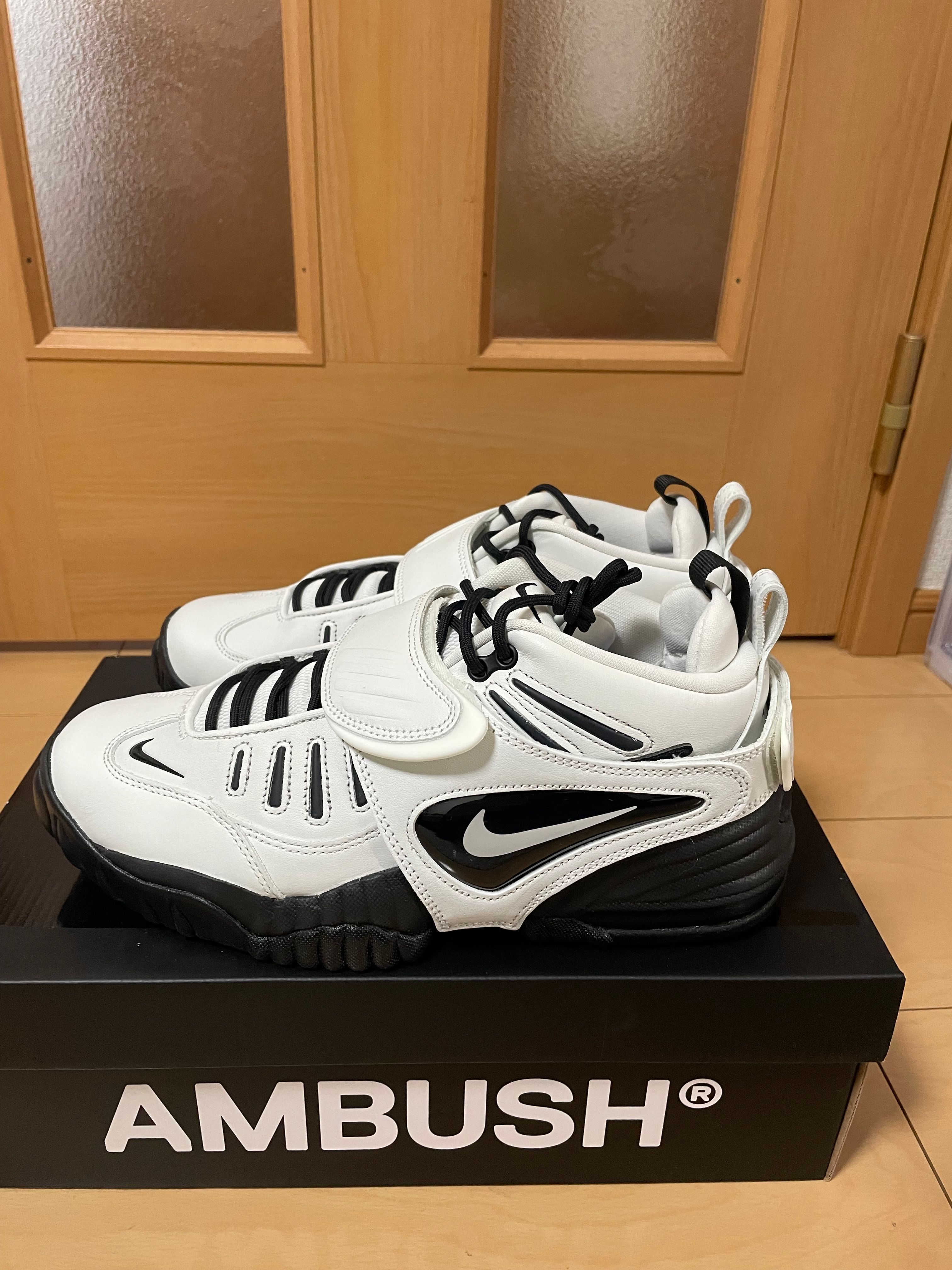 AMBUSH × Nike Air Adjust Force "Summit White and Black"