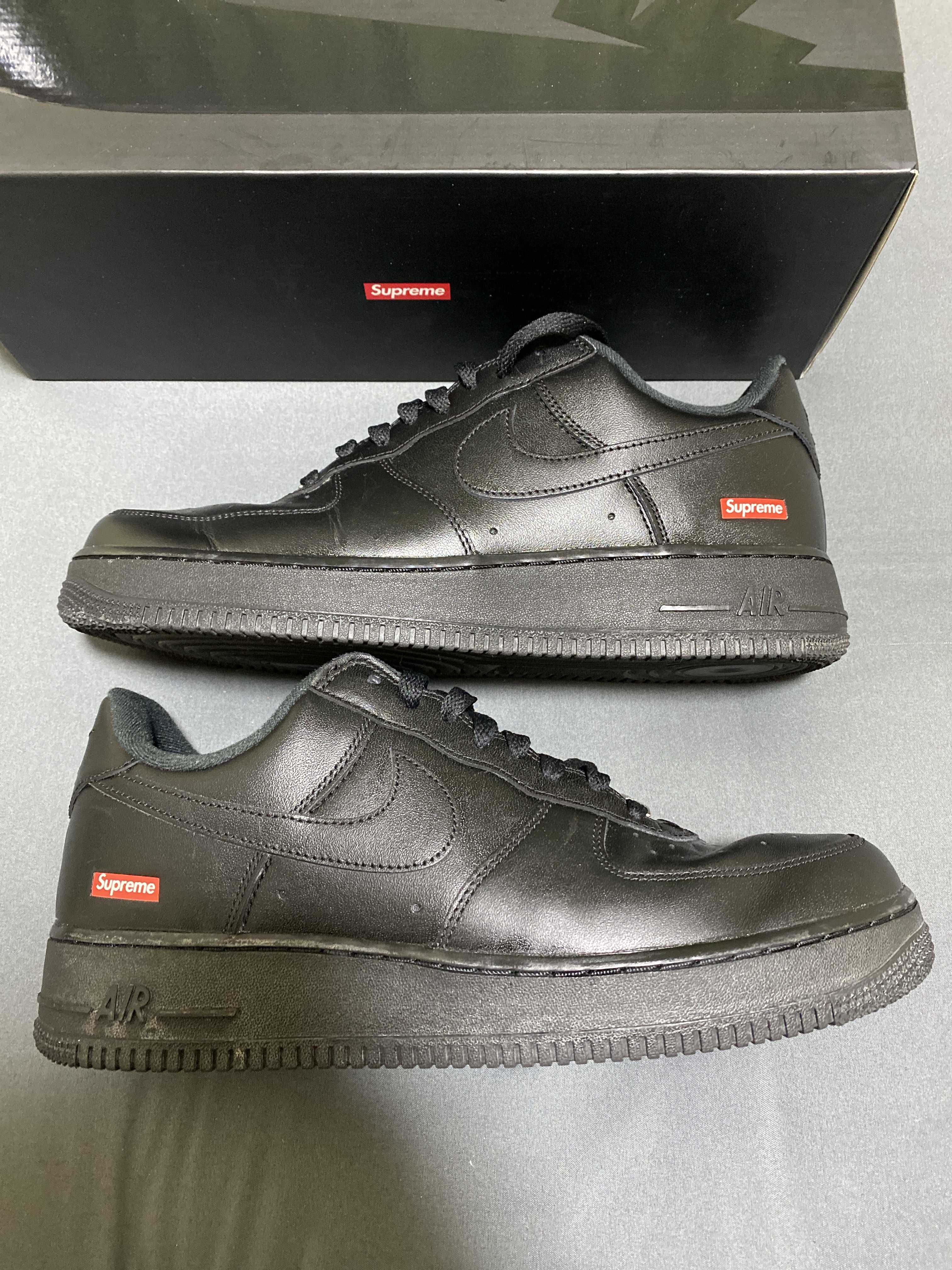 Supreme × Nike Air Force 1 Low "Black"
