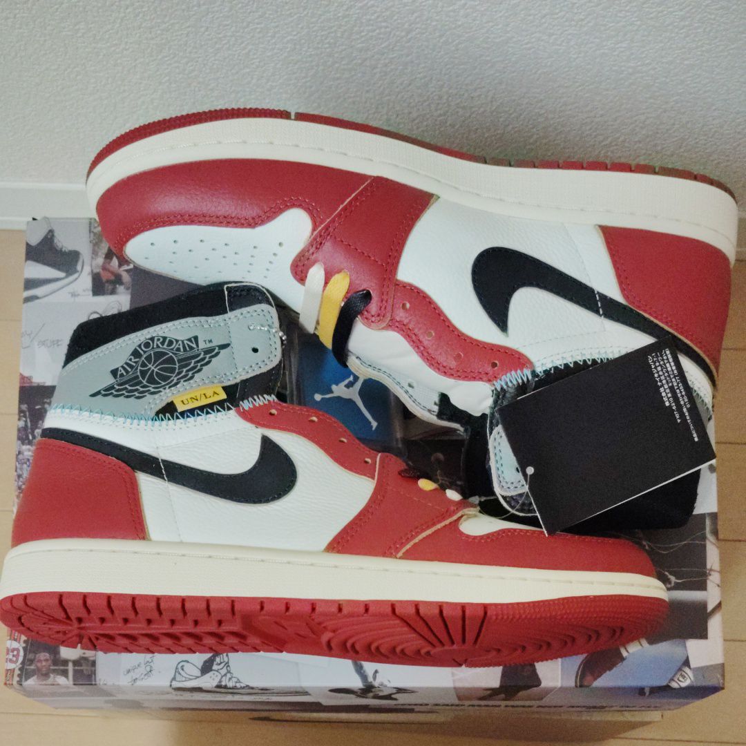 UNION × Nike Air Jordan 1 Retro High OG "Chicago/Shadow"