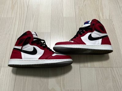 Spiderman × Nike Air Jordan 1 Origin Story "Gym Red/White/Photo Blue/Black"