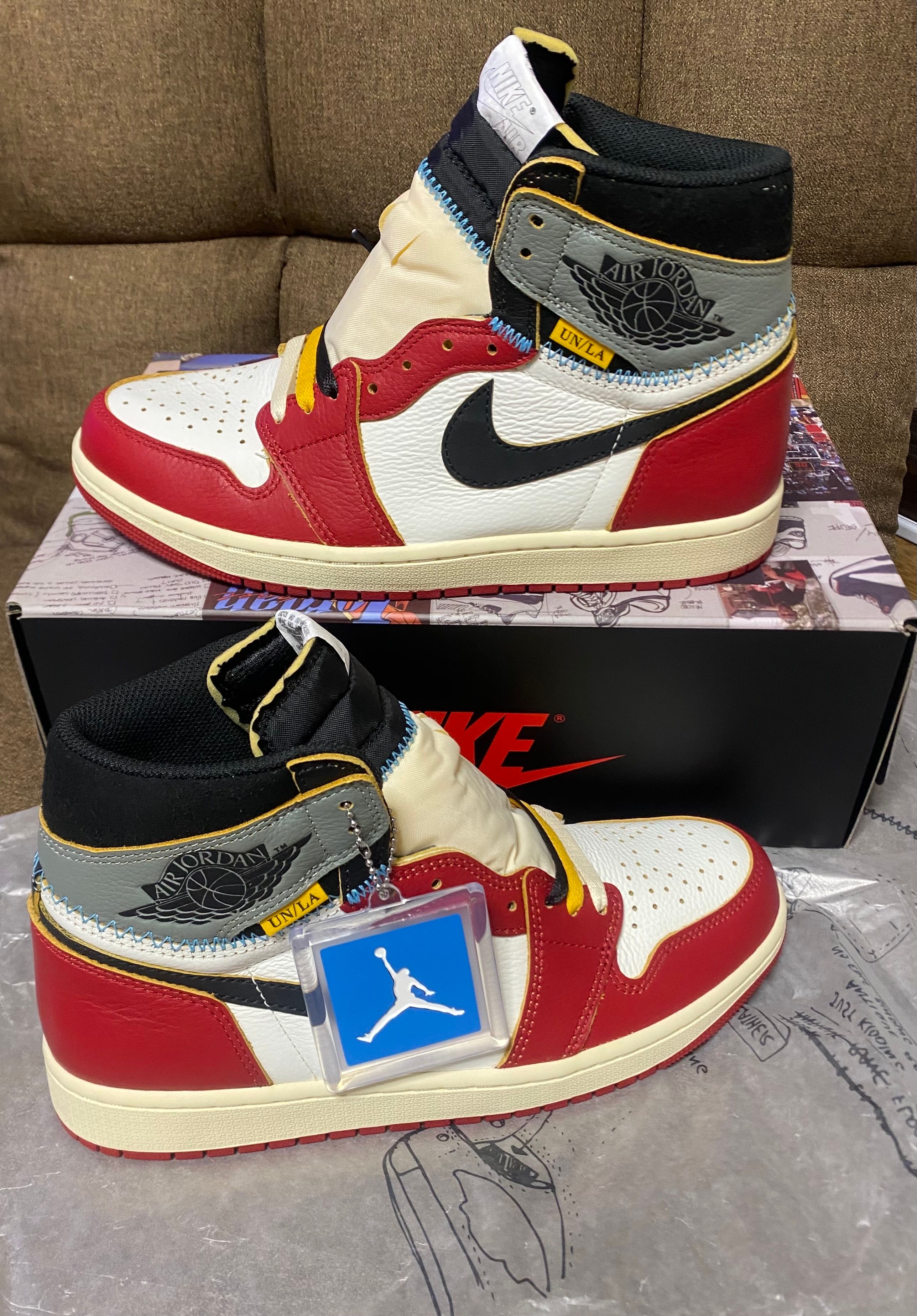 UNION × Nike Air Jordan 1 Retro High OG "Chicago/Shadow"