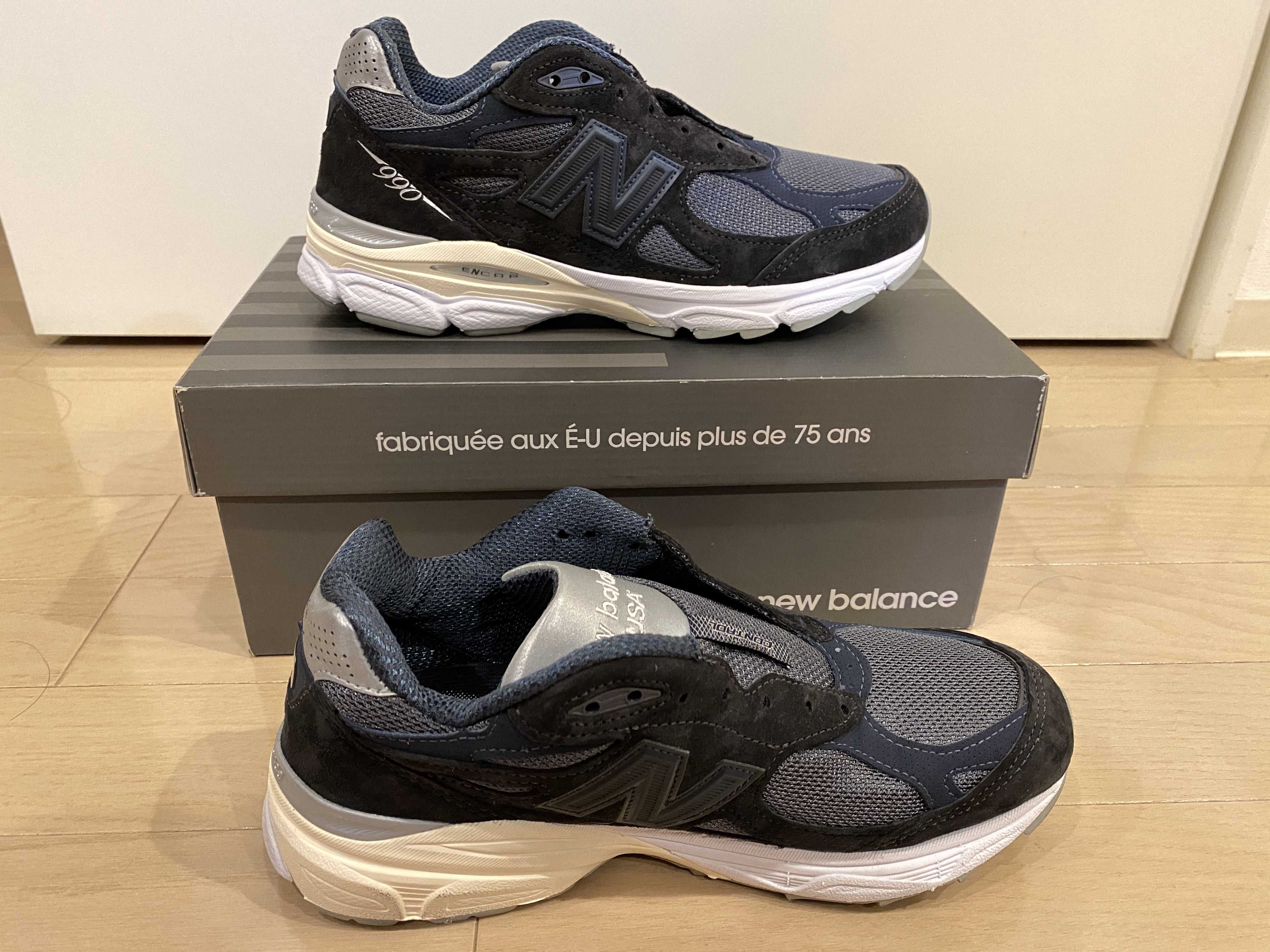 KITH Ronnie Fieg × New Balance 990V3 "Genesis/Navy"