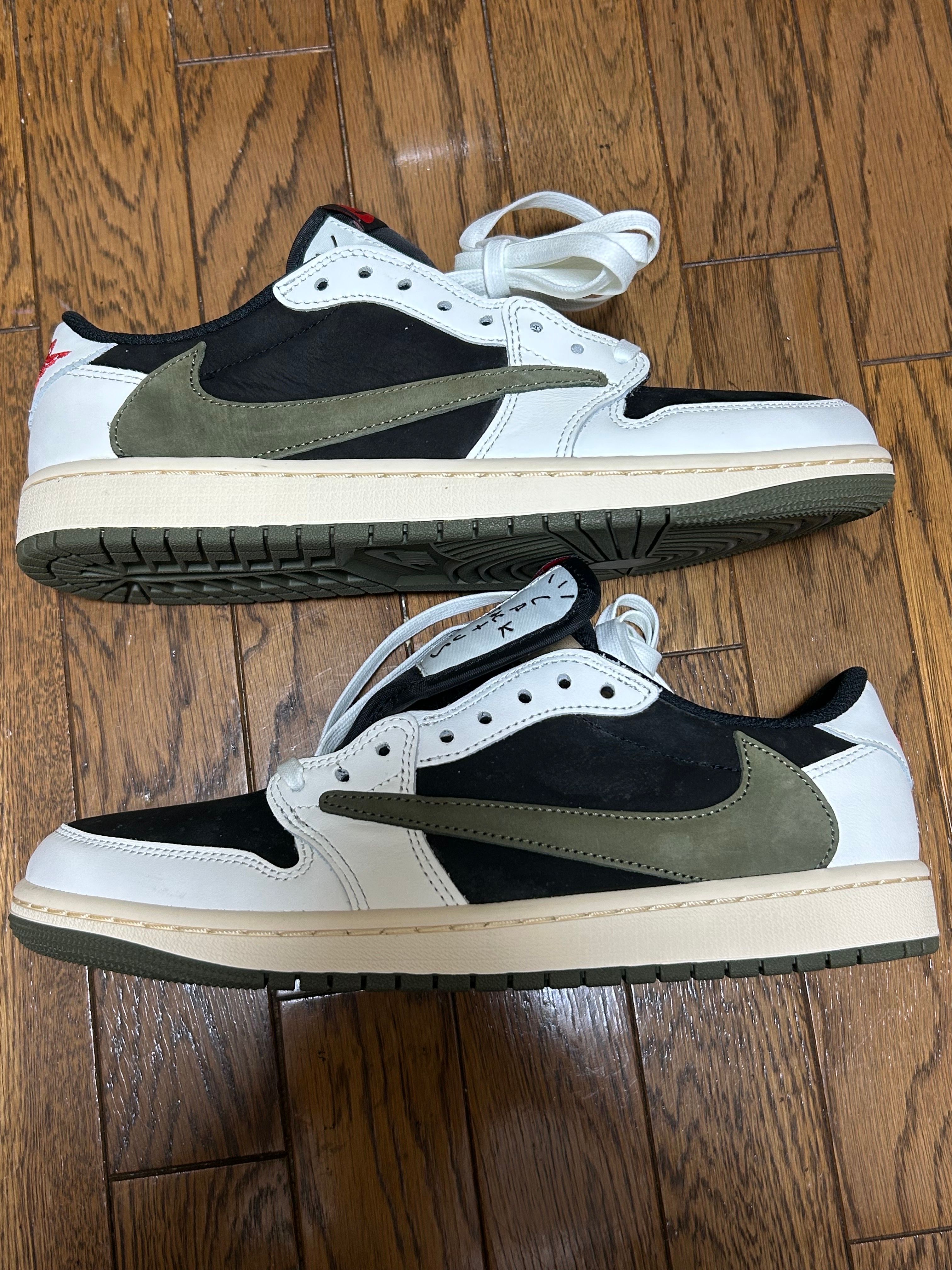 Travis Scott × Nike Women's Air Jordan 1 Low OG "Medium Olive"