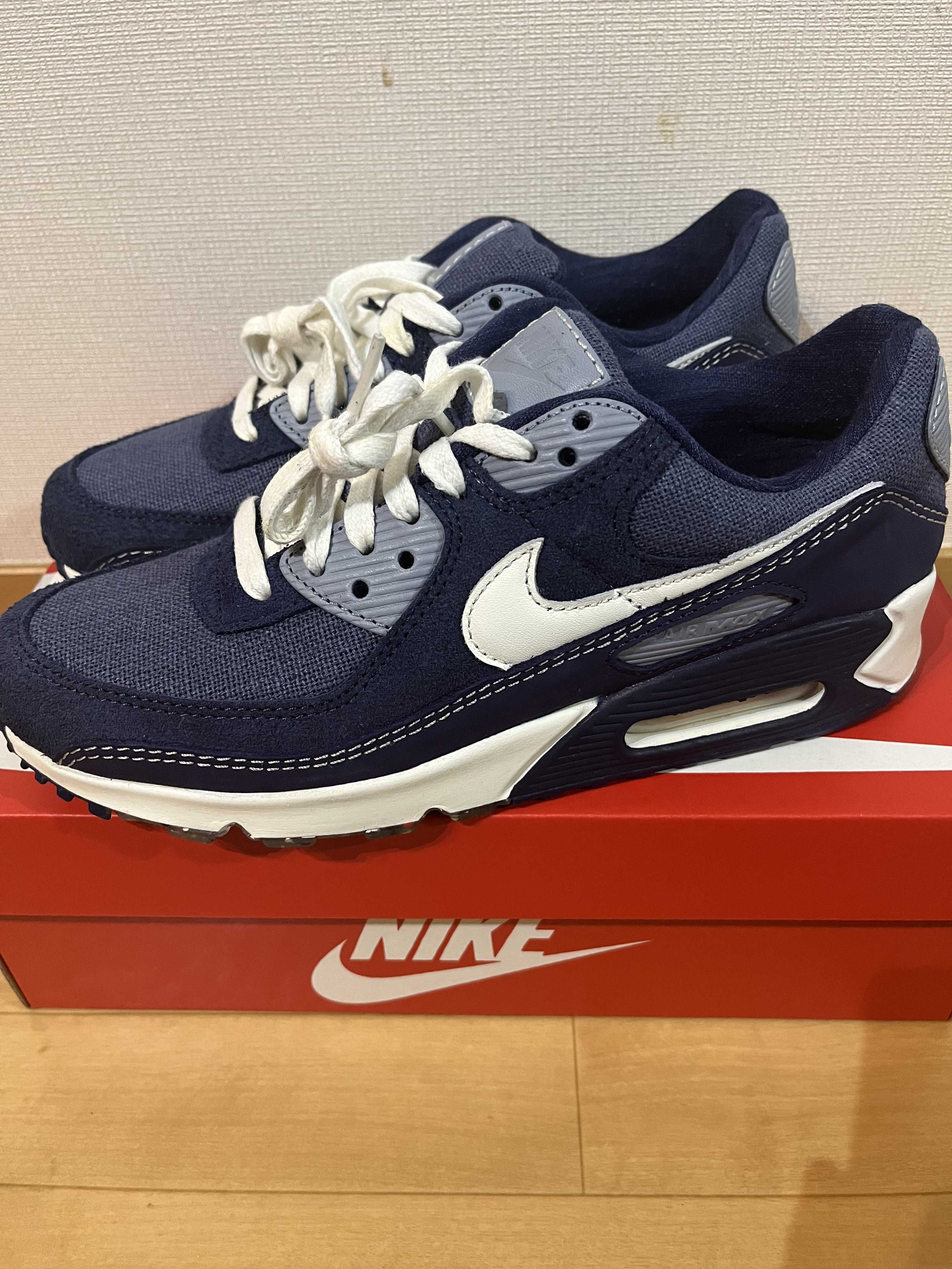 NIKE AIR MAX 90 "DIFFUSED BLUE/SAIL/MIDNIGHT NAVY/OBSIDIAN MIST"