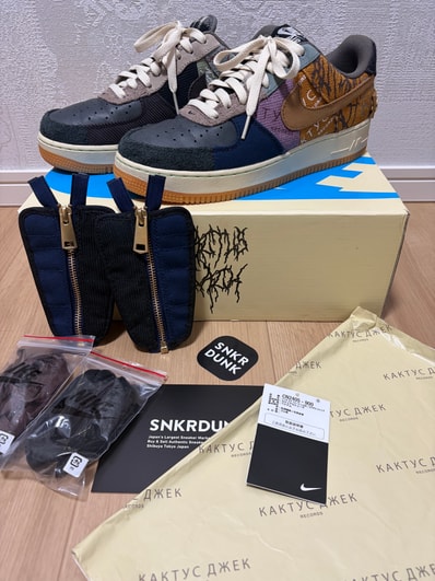 Travis Scott × Nike Air Force 1 Low Cactus Jack "Multi Color"