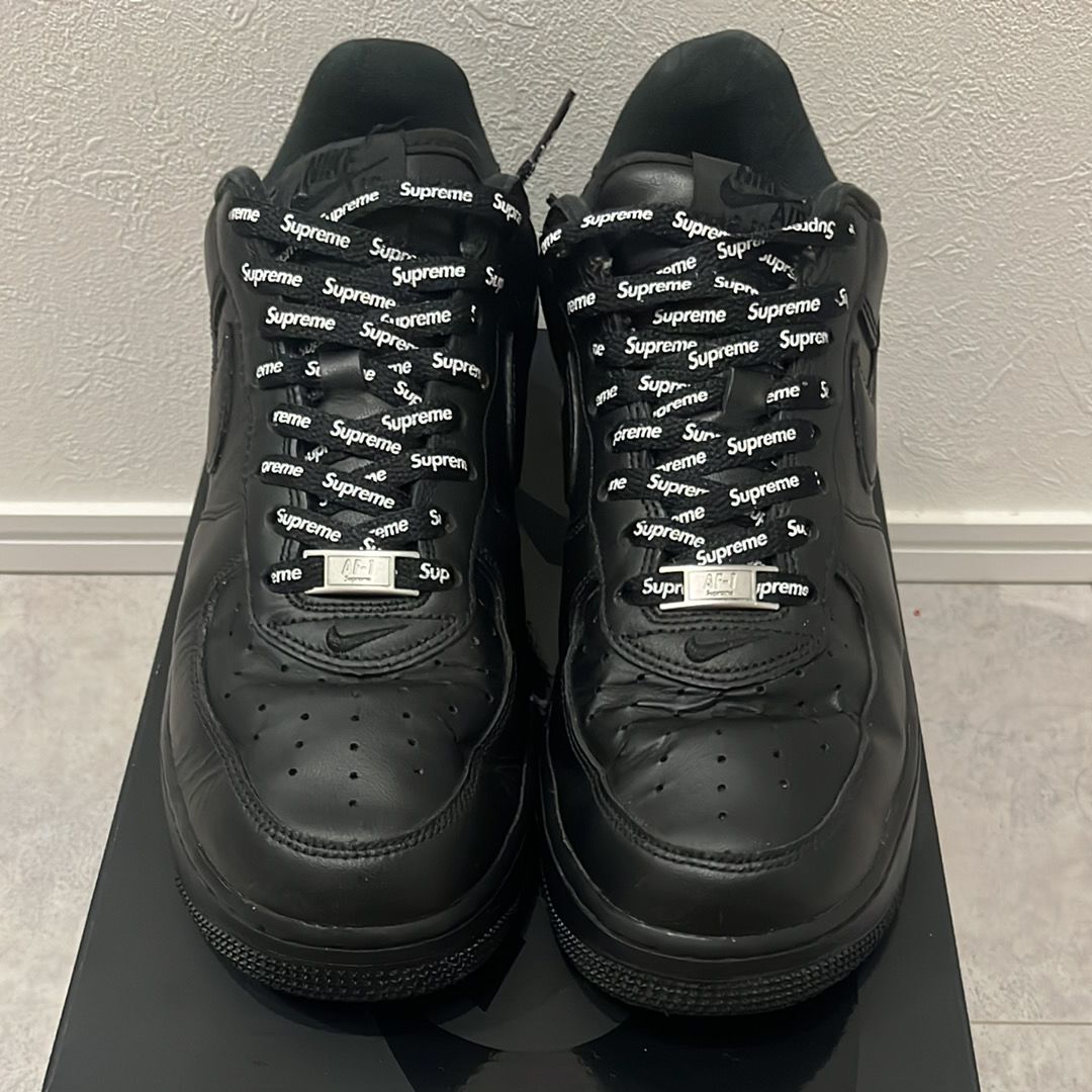 Supreme × Nike Air Force 1 Low "Black"