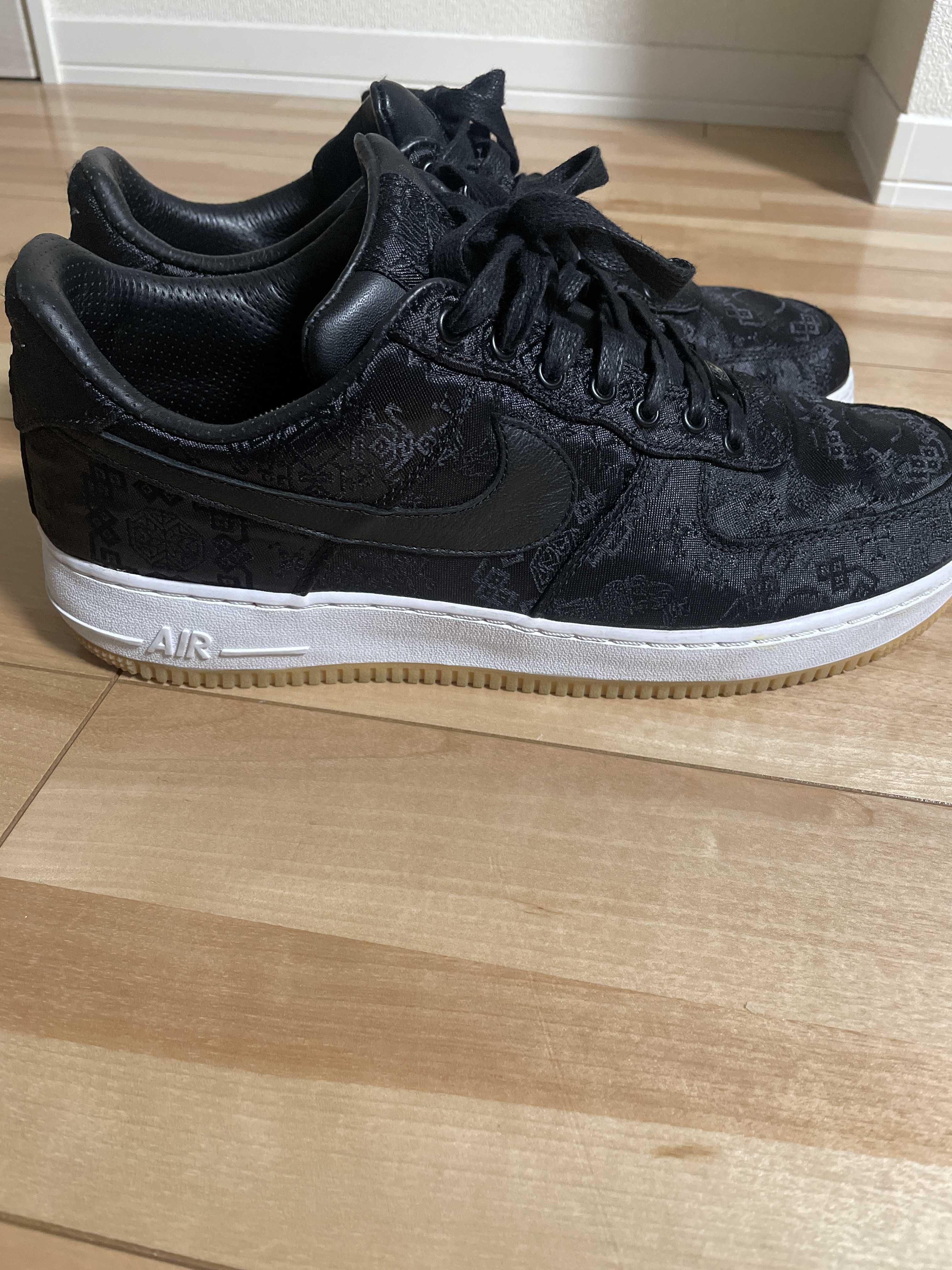 Fragment × CLOT × Nike Air Force 1 Low "Black"