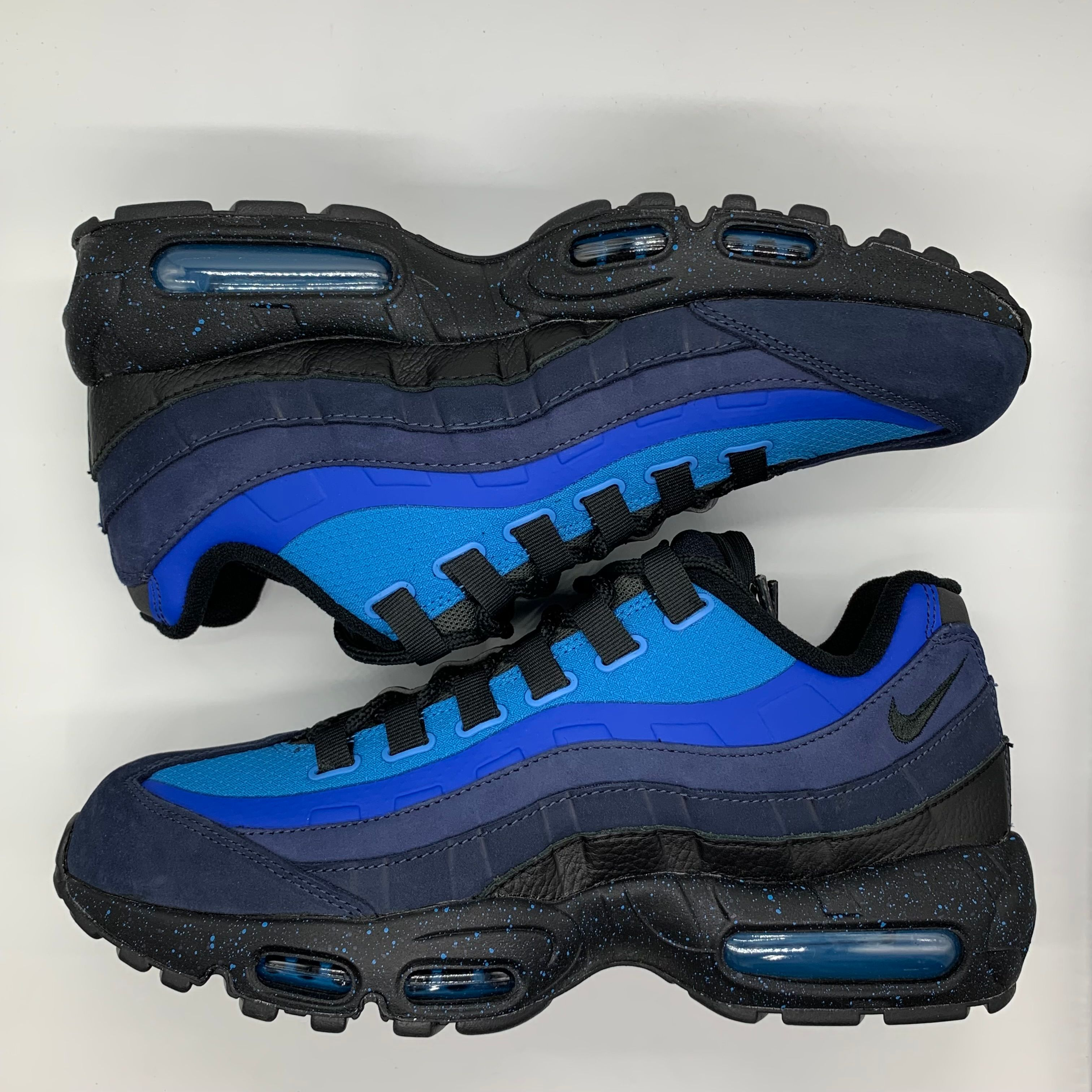 Stash × Nike Air Max 95 "Black and Harbor Blue" (2024)