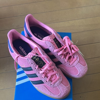 adidas Women's Gazelle Indoor "Bliss Pink/Core Black/Collegiate Purple"