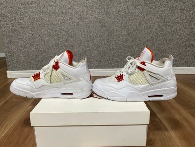 Nike Air Jordan 4 Retro "White/Team Orange"