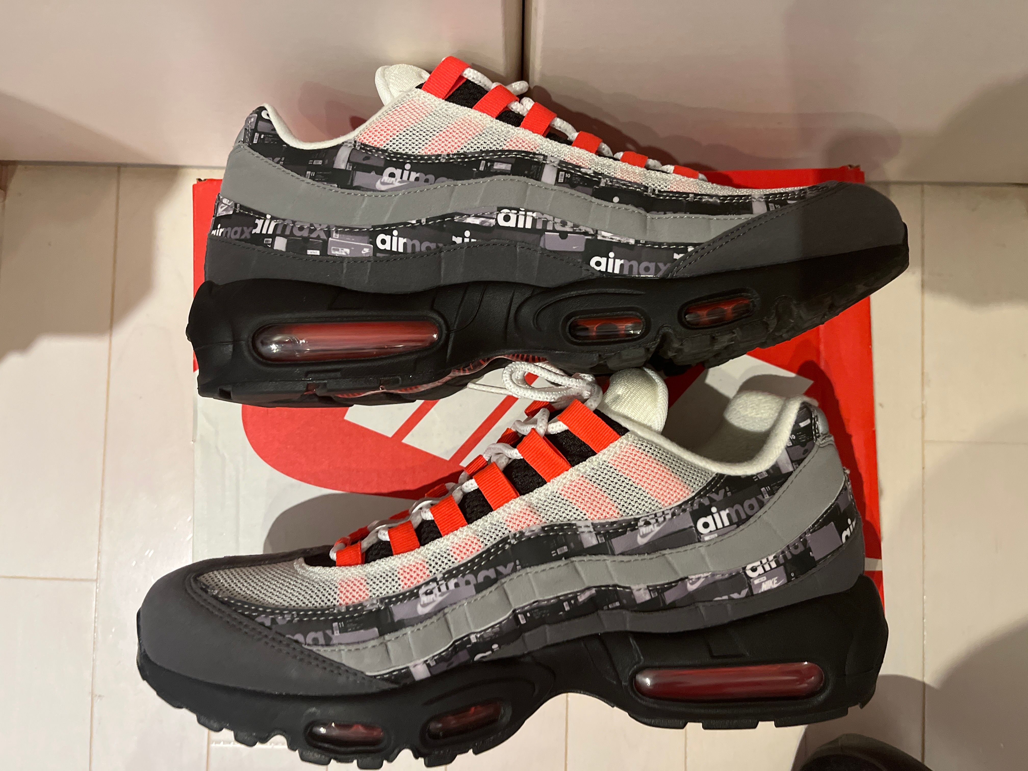 atmos × Nike Air Max 95 "Red We Love Nike"
