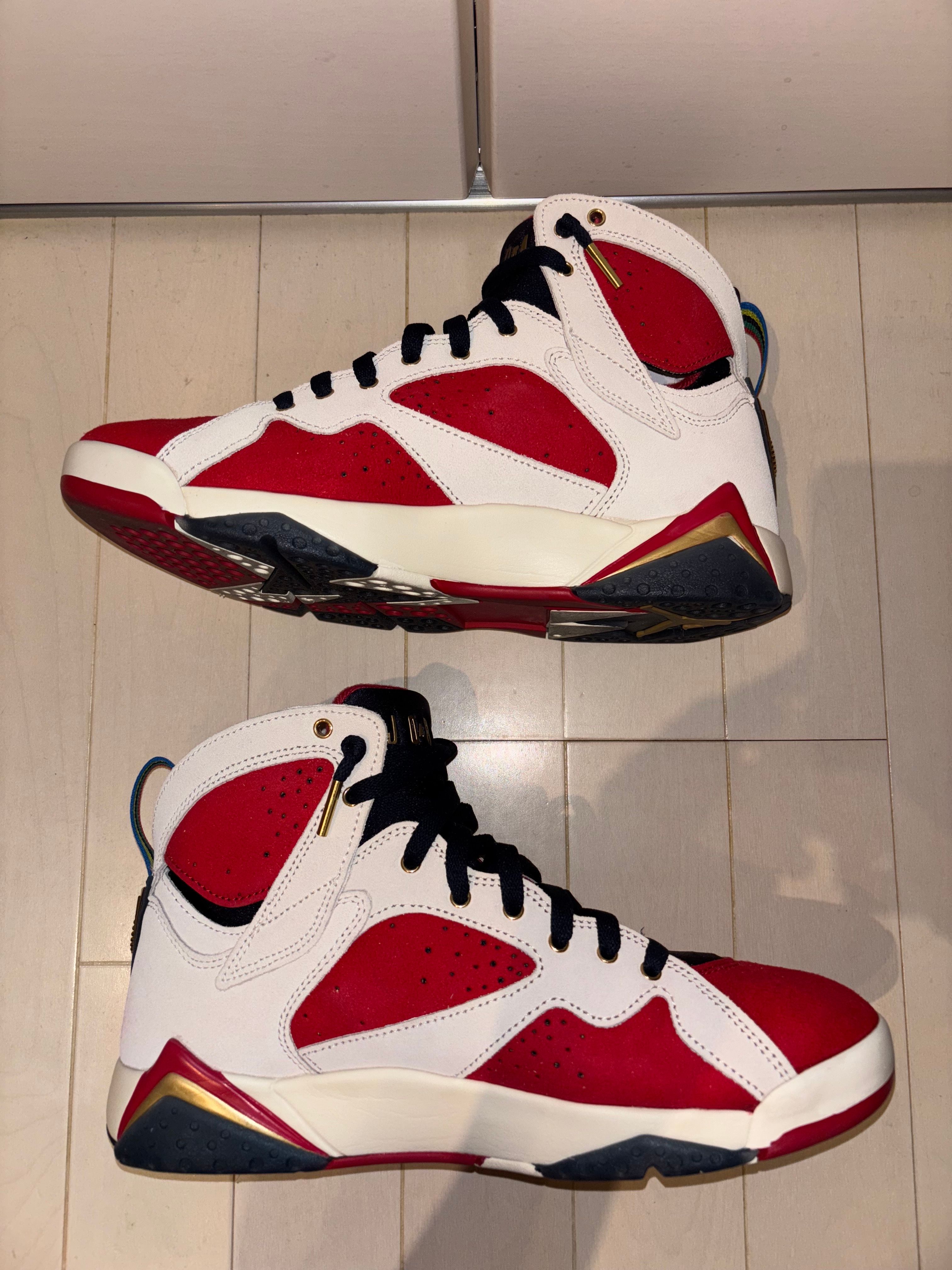 Trophy Room × Nike Air Jordan 7 "True Red and Obsidian"