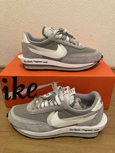 Fragment × sacai × Nike LD Waffle "Light Smoke Grey"