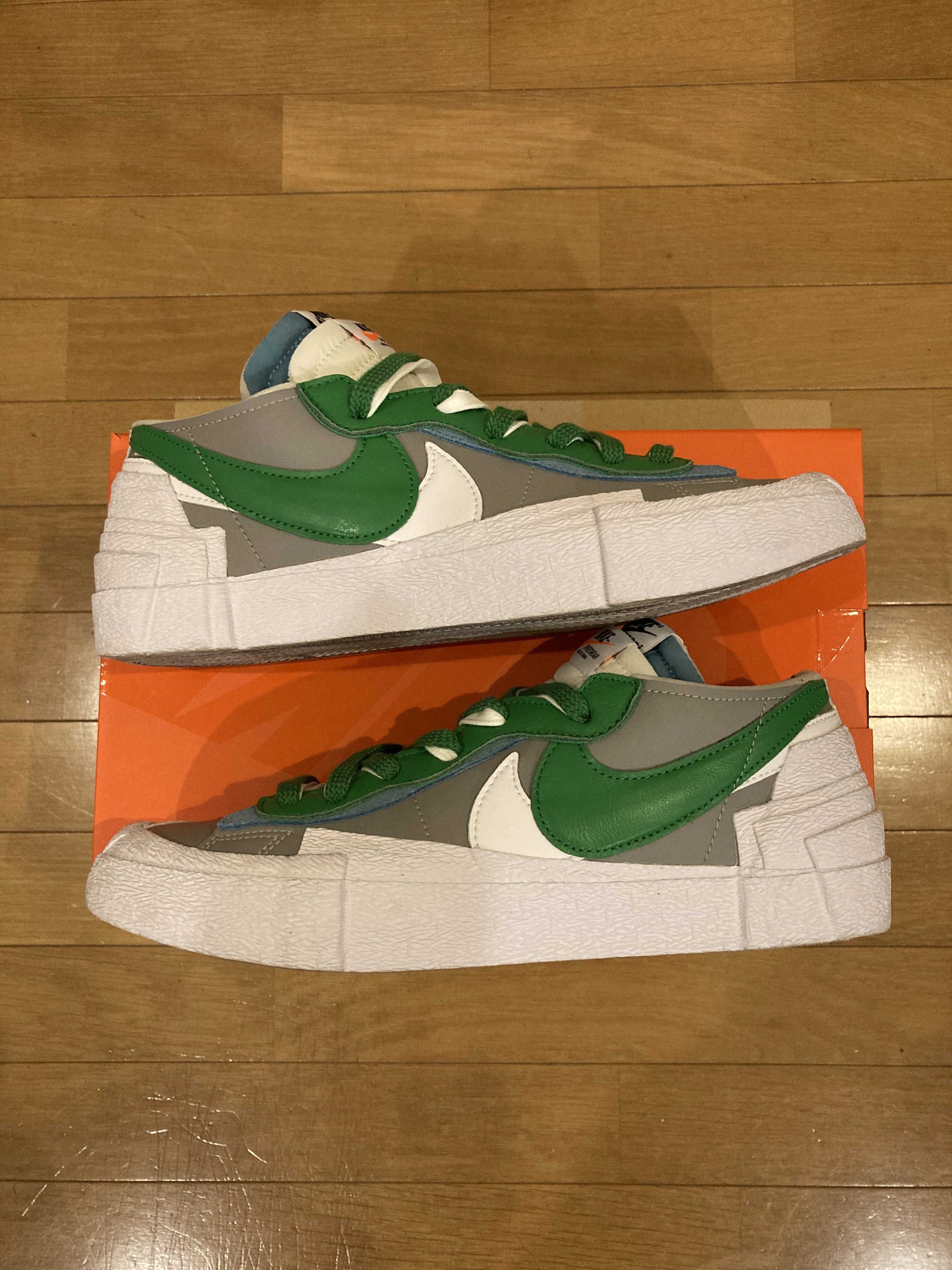 sacai × Nike Blazer Low "Classic Green"