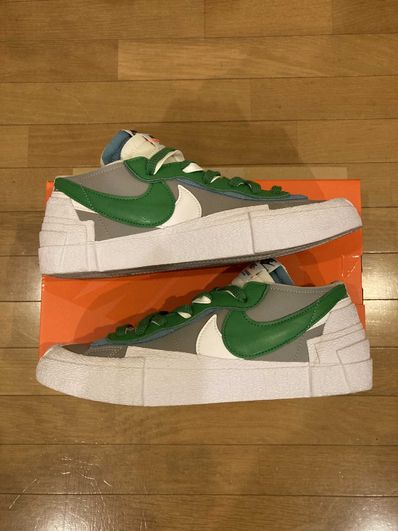 sacai × Nike Blazer Low "Classic Green"