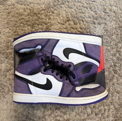 Nike Air Jordan 1 Retro High OG "Court Purple/White/Black" (2020)