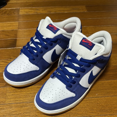 Nike SB Dunk Low "Los Angeles Dodgers/Deep Royal Blue"