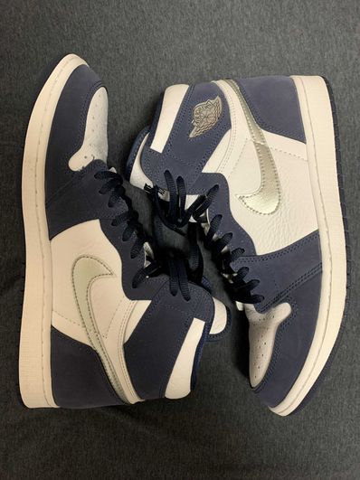 Nike Air Jordan 1 High OG CO.JP "White/Midnight Navy" (2020)(ブリーフケースなし)