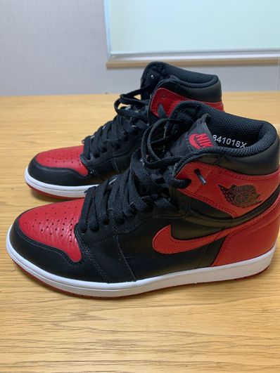 Nike Air Jordan 1 Retro High OG "Bred/Banned" (2016)