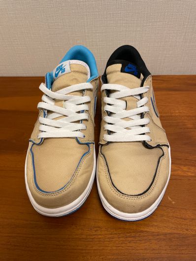 Nike SB Air Jordan 1 Low "Desert Ore/Royal Blue"