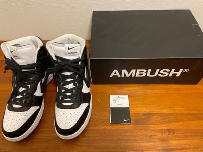 AMBUSH × Nike Dunk High "Black"