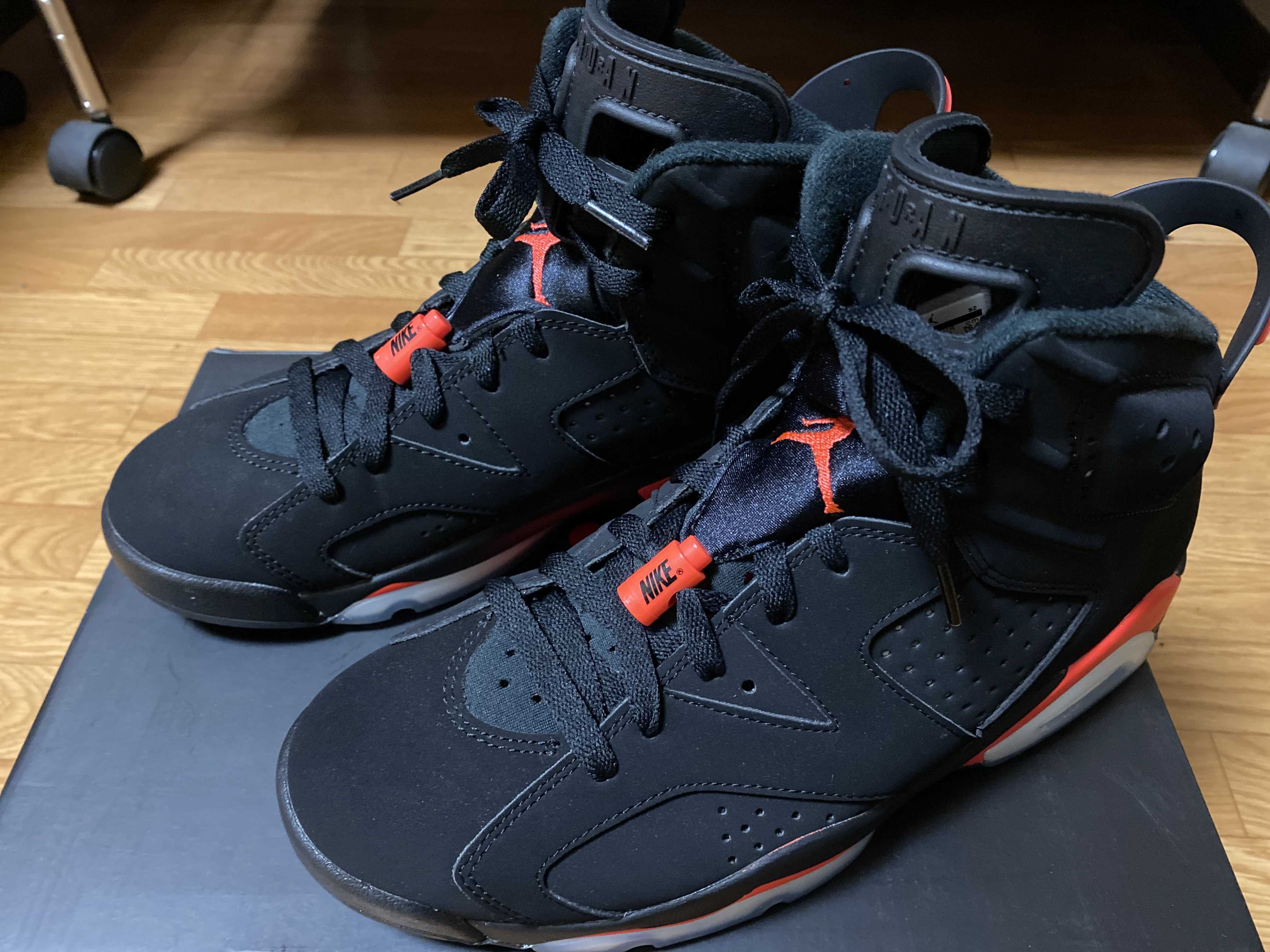 Nike Air Jordan 6 Retro OG "Black/Infrared"