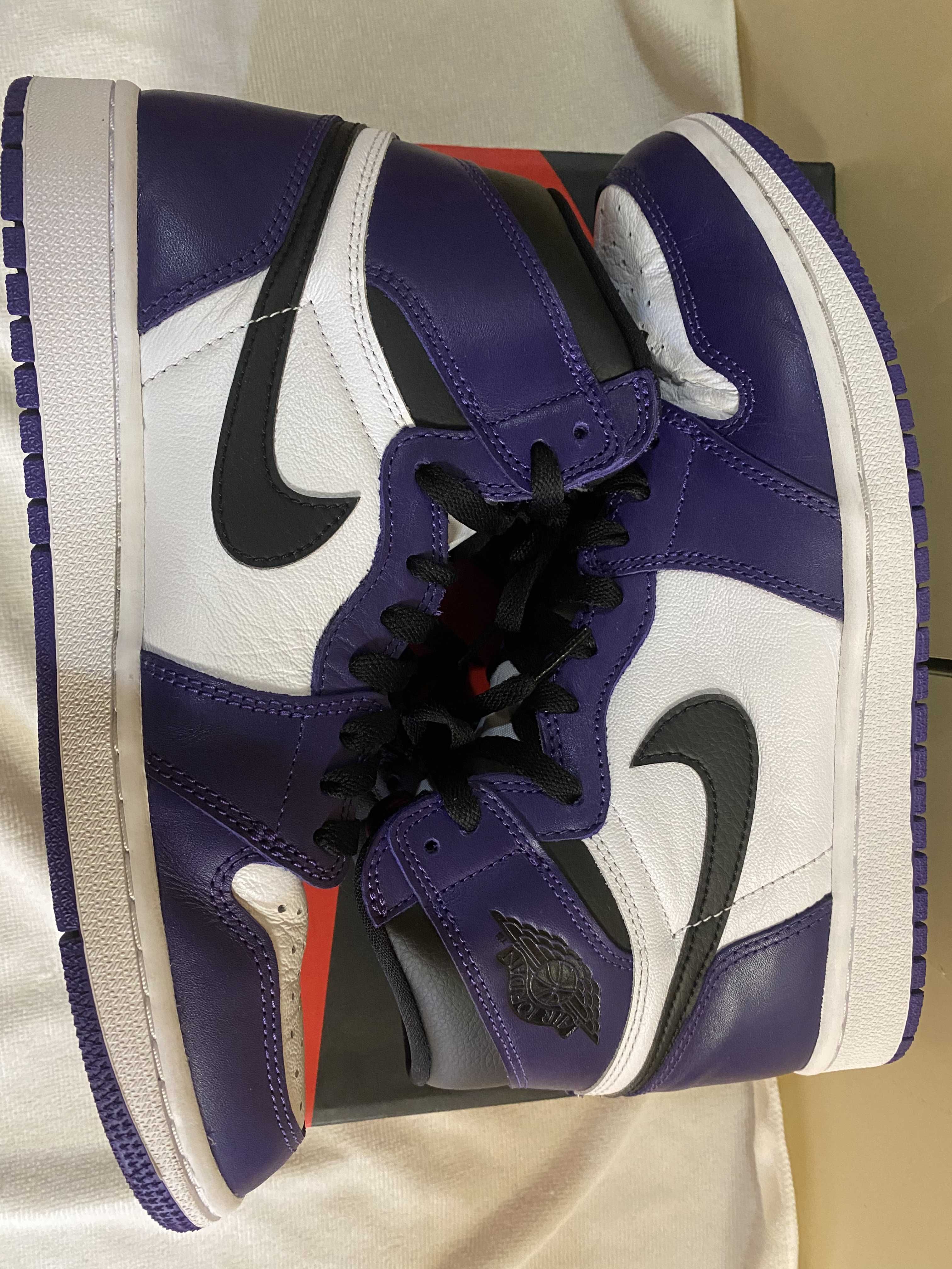 Nike Air Jordan 1 Retro High OG "Court Purple White/Black" (2020)