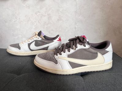 Travis Scott × Nike Air Jordan 1 Low OG SP "Reverse Mocha/Sail and Ridgerock"