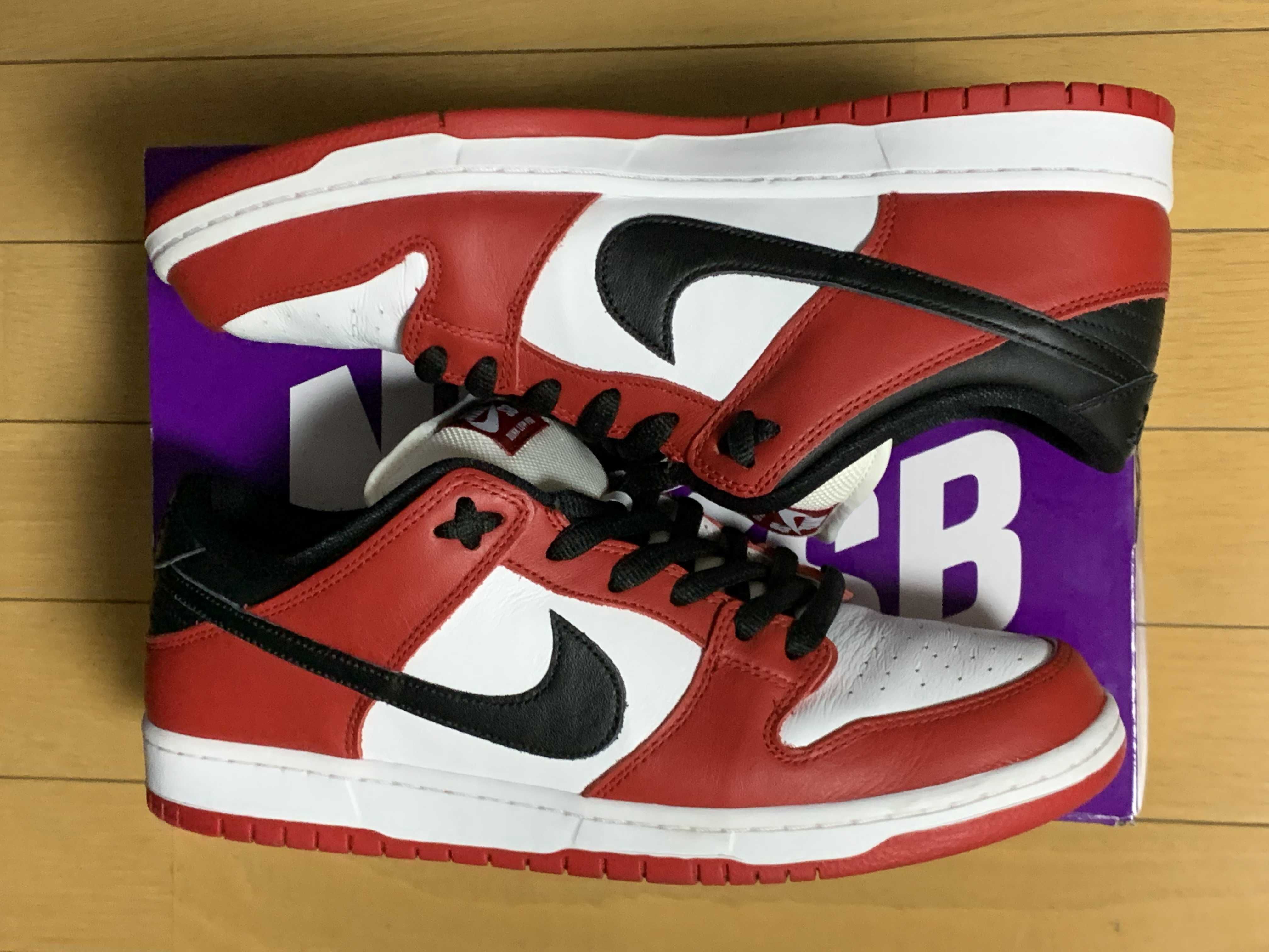 Nike SB Dunk Low Pro "J-Pack Chicago/Varsity Red and White"