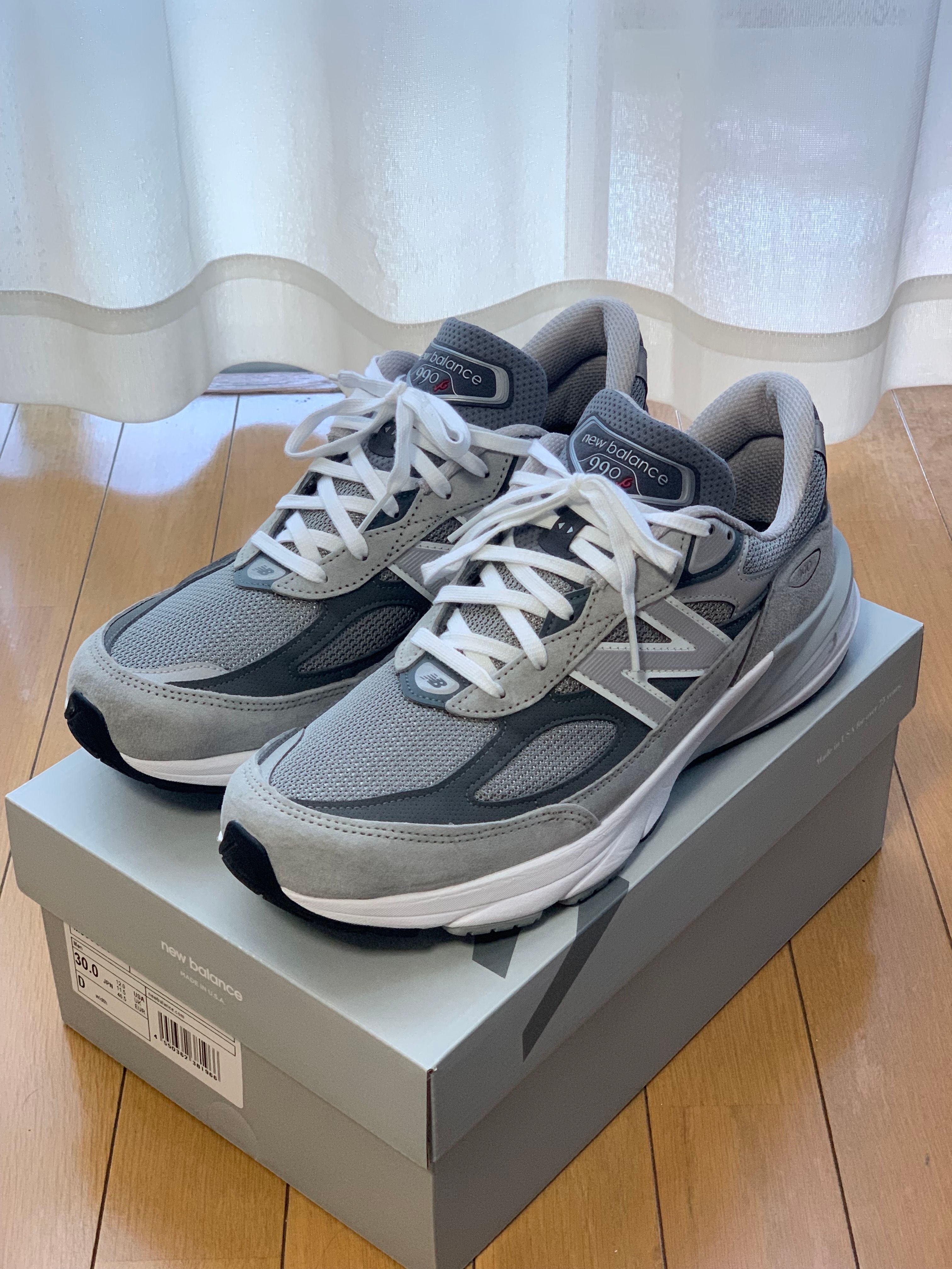 New Balance 990V6 "Gray" (Heel Logo NB)