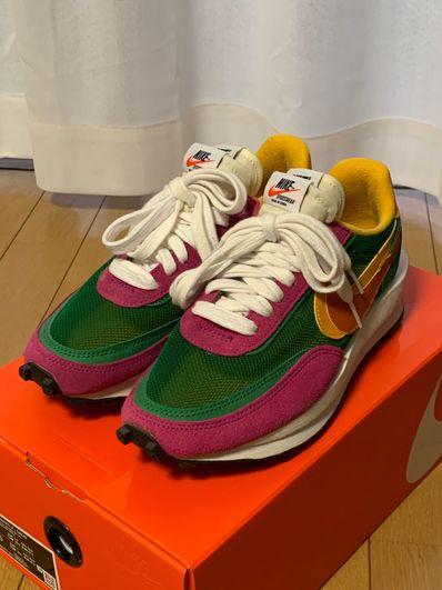 sacai × NIKE LDV WAFFLE "PINE GREEN"