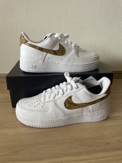 Nike Air Force 1 Low Retro PRM QS "Ivory Snake" (2024) AO1635-100