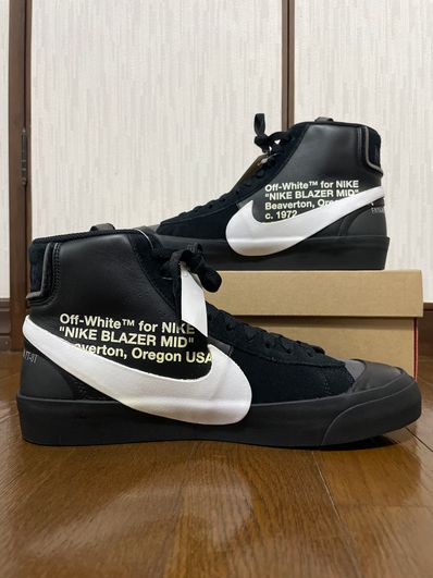 Off-White × Nike Blazer Studio Mid "Grim Reaper"