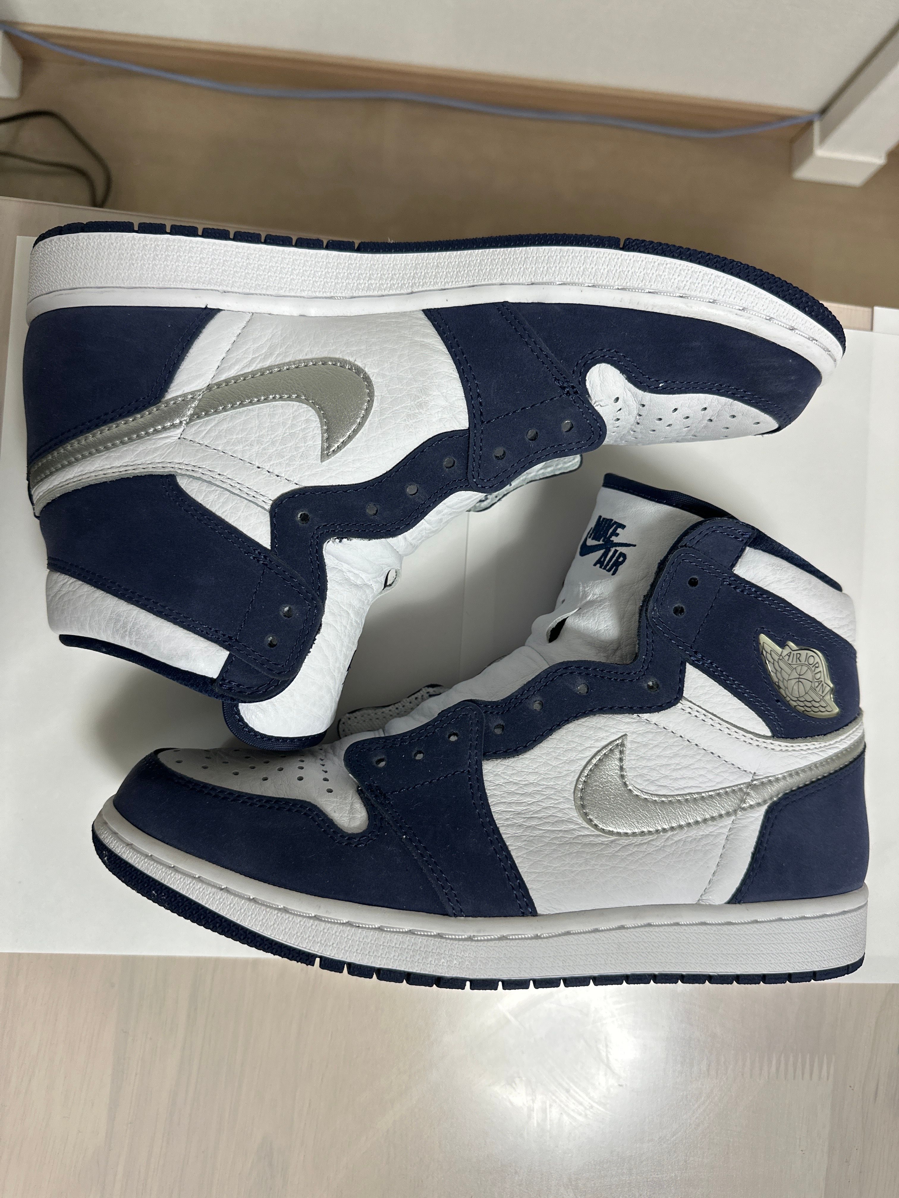 Nike Air Jordan 1 High OG CO.JP "White/Midnight Navy" (2020)(ブリーフケースなし)