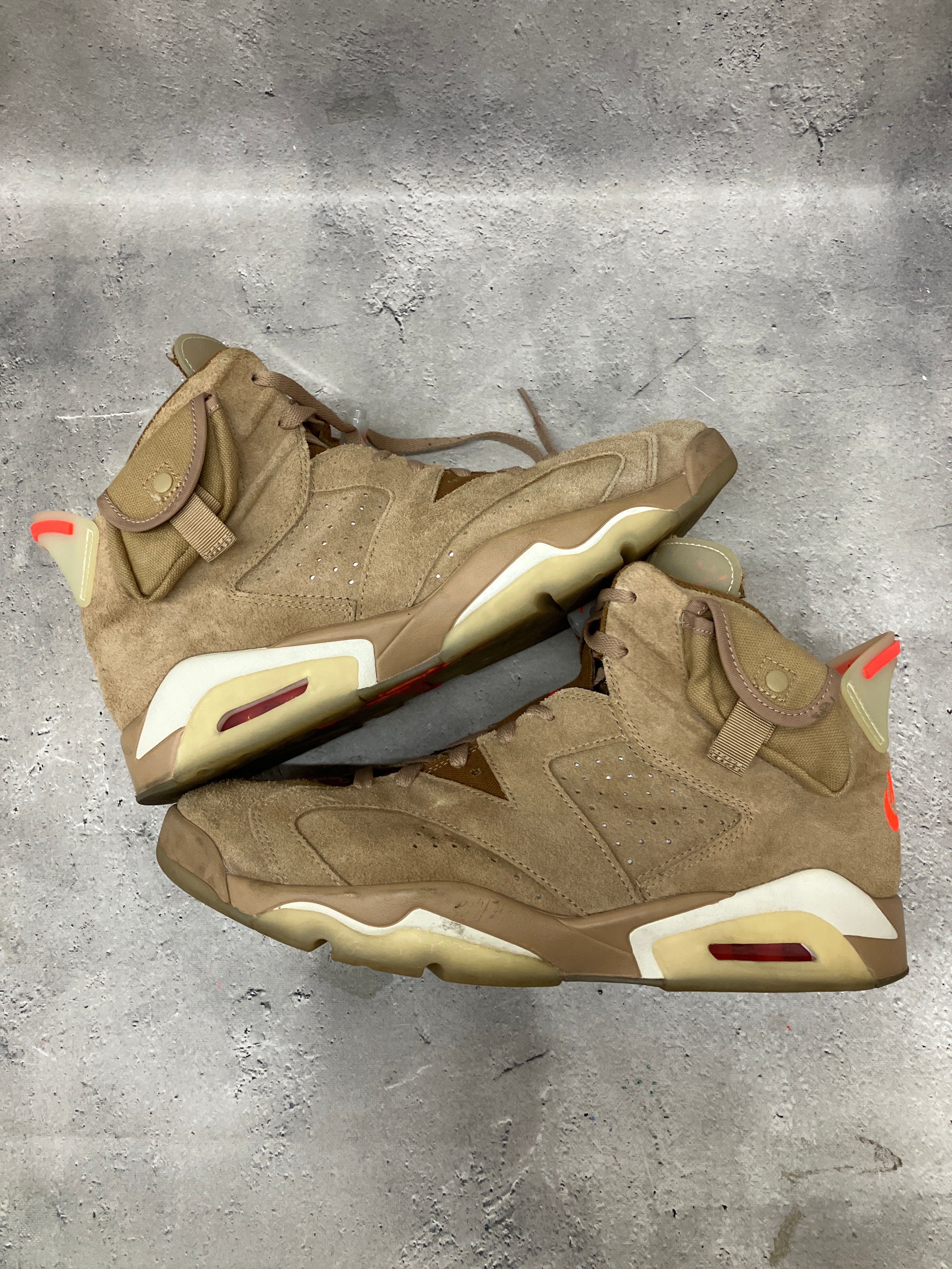 Travis Scott × Nike Air Jordan 6 "British Khaki"