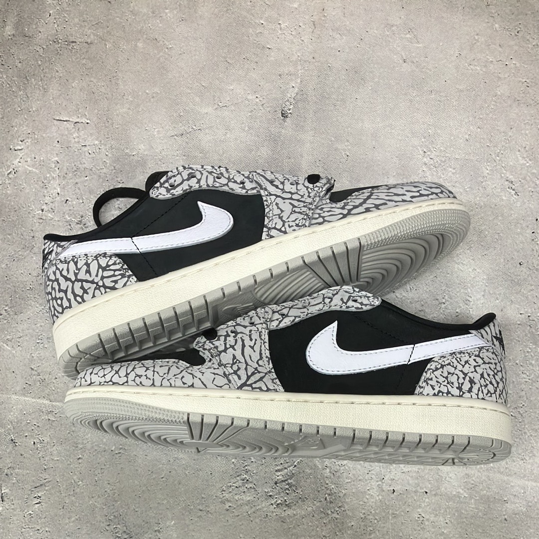 Nike Air Jordan 1 Retro Low OG "Black Cement"