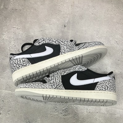 Nike Air Jordan 1 Retro Low OG "Black Cement"