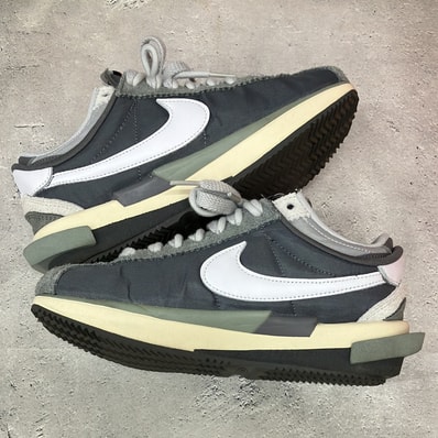 sacai × Nike Zoom Cortez "Iron Grey"