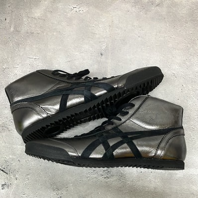 Onitsuka Tiger NIPPON MADE Mexico Mid Runner Deluxe "Gunmetal/Black"