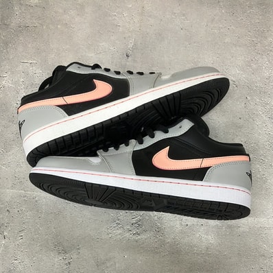 Nike Air Jordan 1 Low "Grey/Black/Pink"
