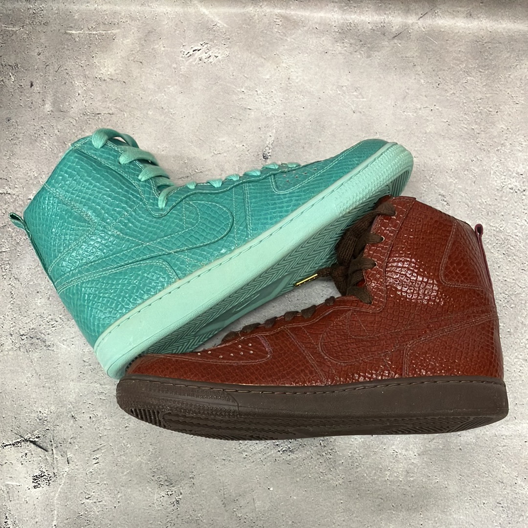 Swagger × Nike Terminator Hi Supreme QK "Light Chocolate/Mint"