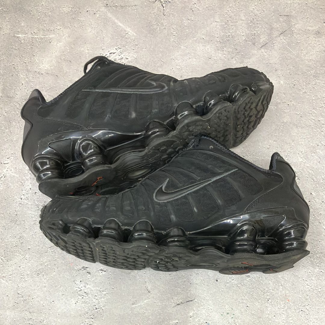 Nike Shox TL "Black/Metallic Hematite/Max Orange/Black"