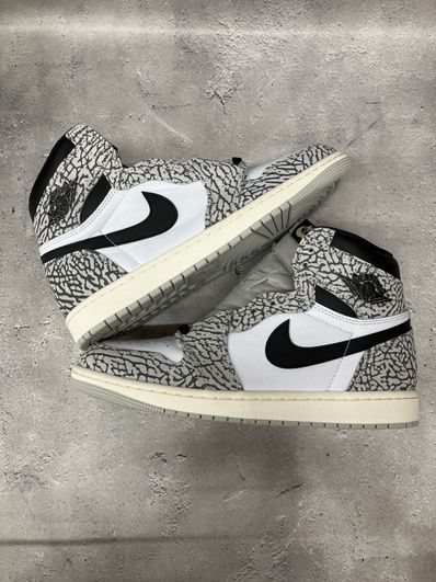 Nike Air Jordan 1 High OG "White Cement/Safari"