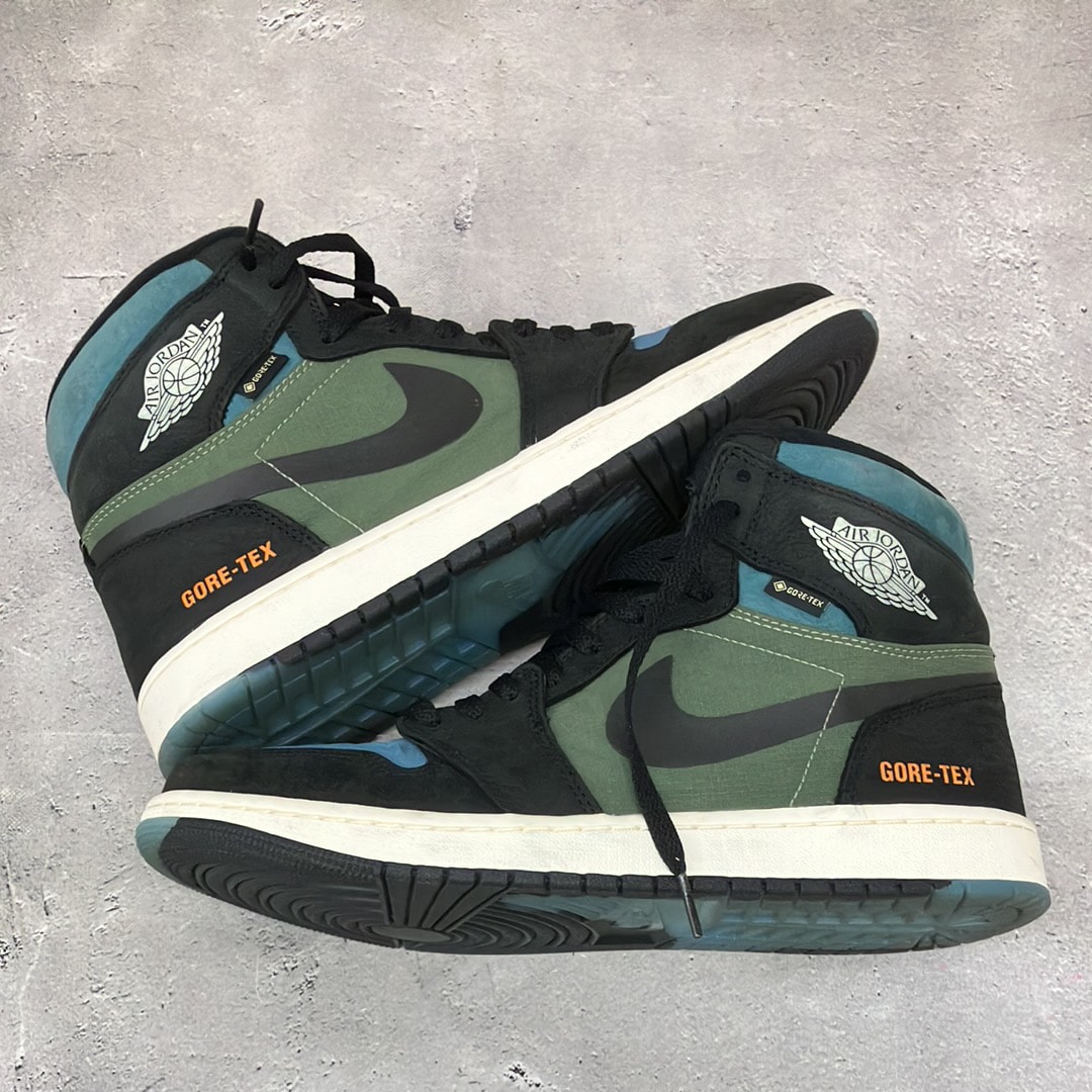 Nike Air Jordan 1 Element GORE-TEX "Noise Aqua and Light Olive"