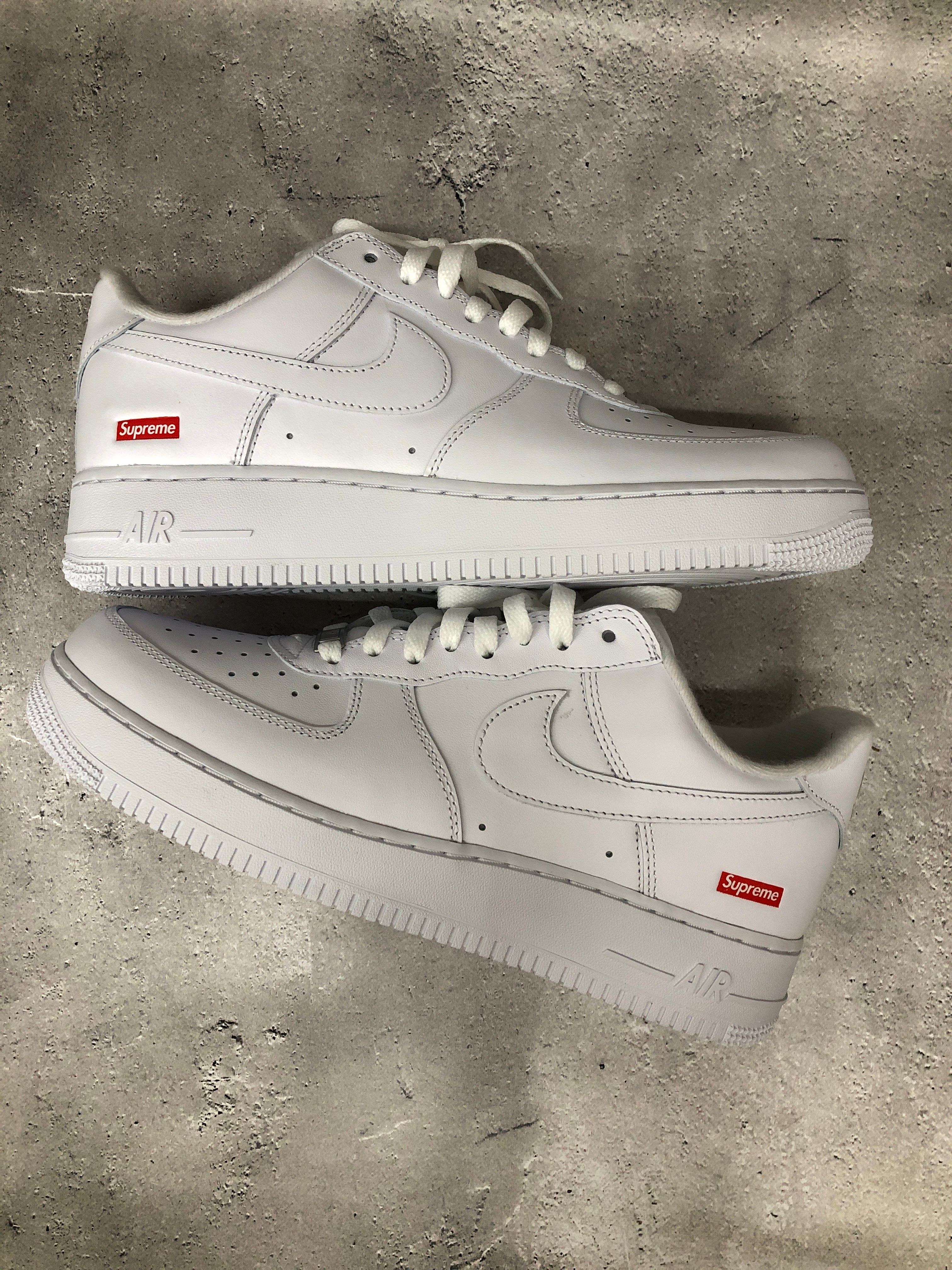 Supreme × Nike Air Force 1 Low "White"