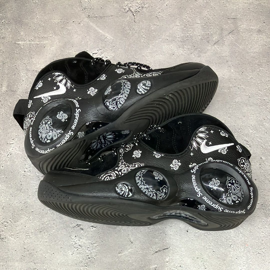 Supreme × Nike Air Zoom Flight 95 SP "Black/White"